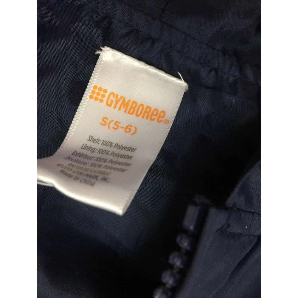 NWT GYMBOREE BOYS HOODED JACKET SIZE S 5-6